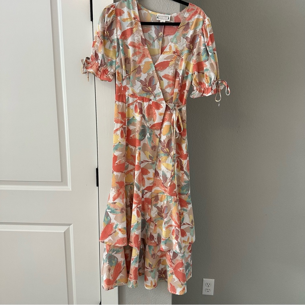 Love Riche - Floral Midi Dress